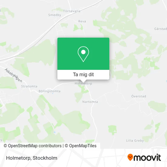 Holmetorp karta