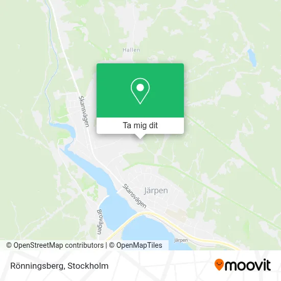 Rönningsberg karta