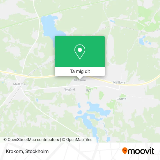 Krokom karta