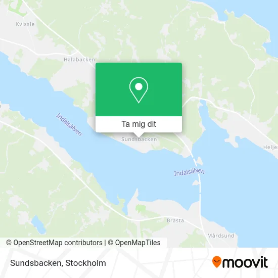 Sundsbacken karta