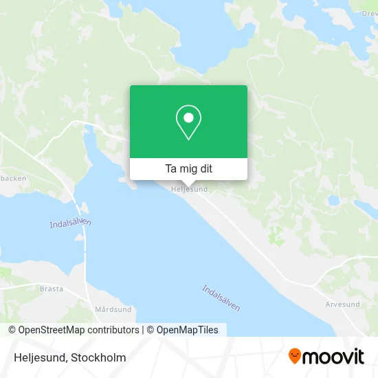 Heljesund karta