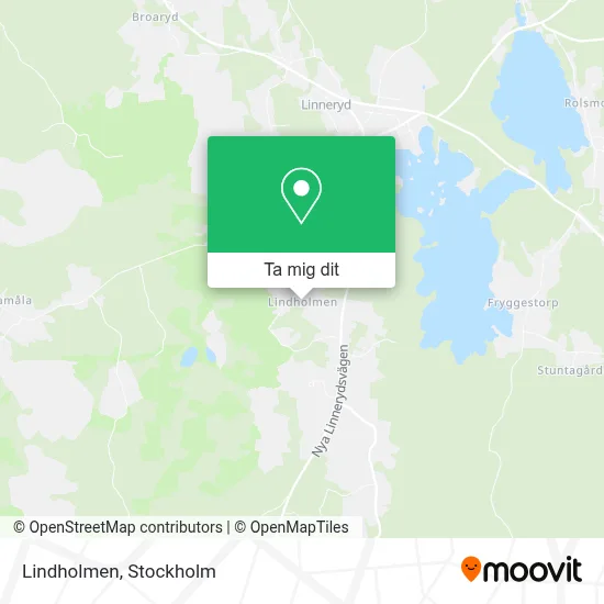 Lindholmen karta