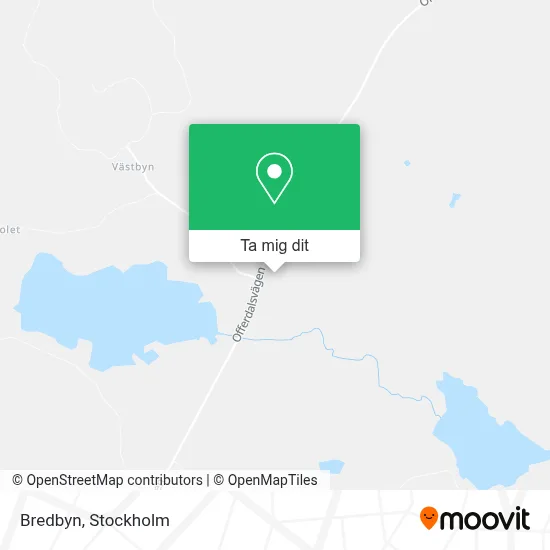 Bredbyn karta