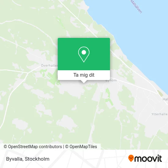Byvalla karta