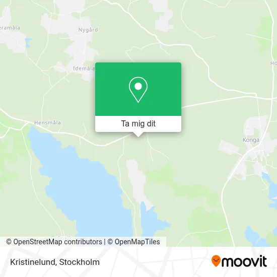 Kristinelund karta