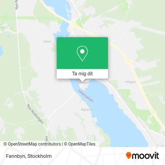 Fannbyn karta