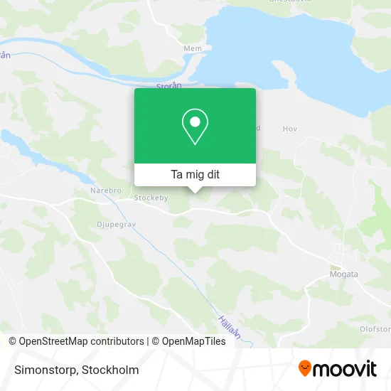 Simonstorp karta