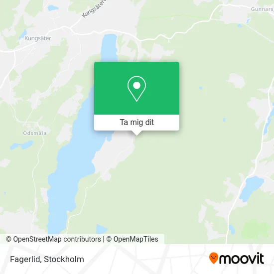 Fagerlid karta