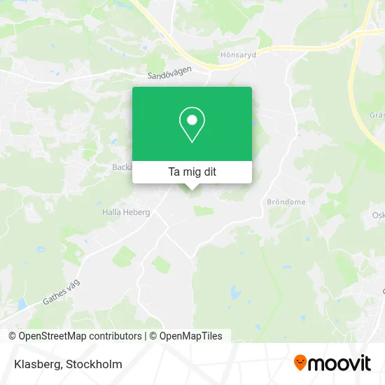 Klasberg karta