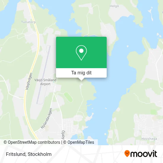 Fritslund karta