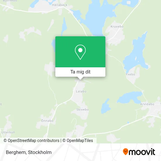 Berghem karta