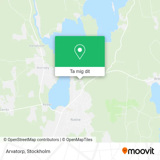 Arvatorp karta