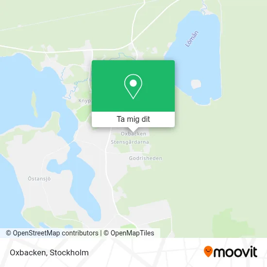 Oxbacken karta