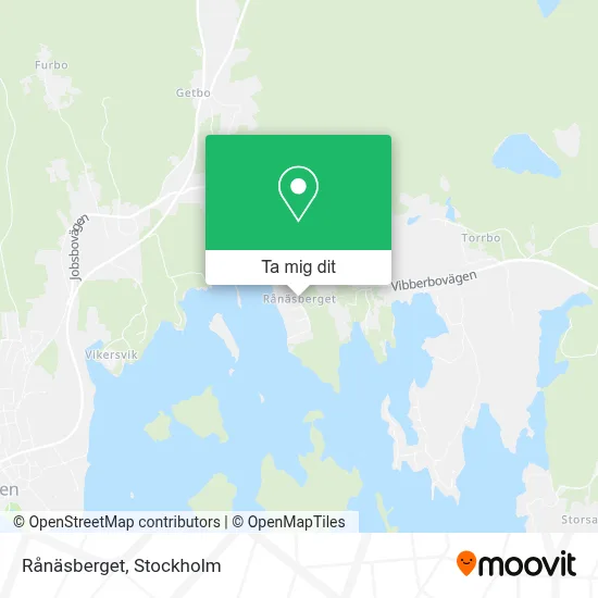 Rånäsberget karta