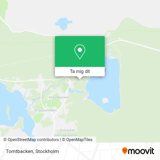 Tomtbacken karta