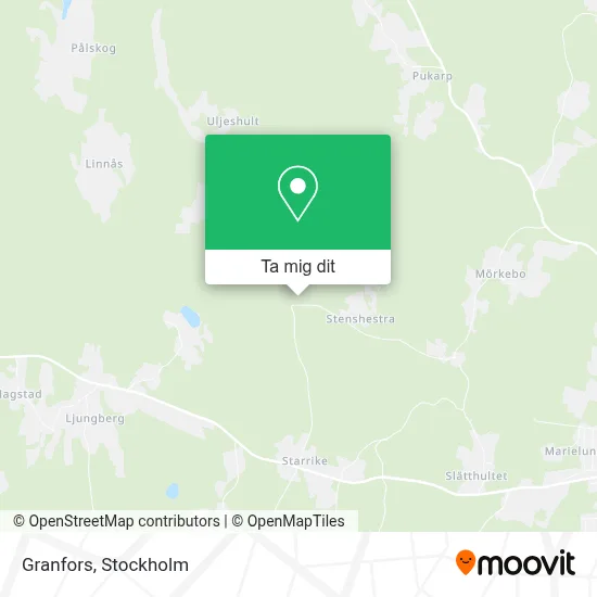 Granfors karta