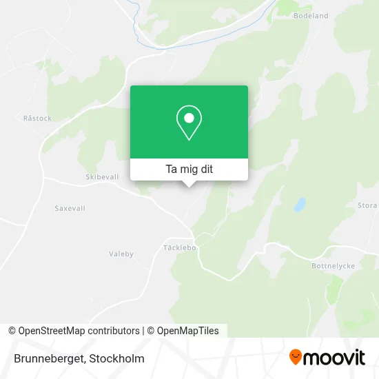 Brunneberget karta