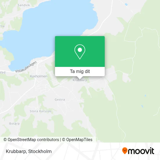 Krubbarp karta