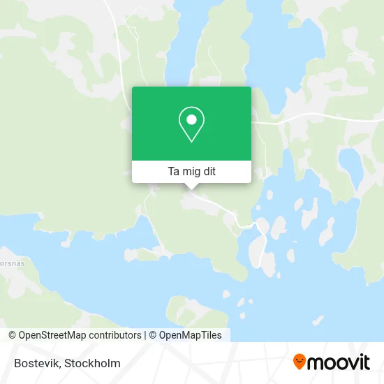 Bostevik karta