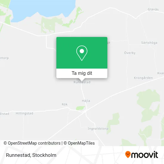 Runnestad karta