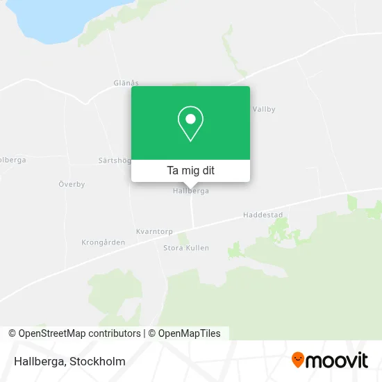 Hallberga karta