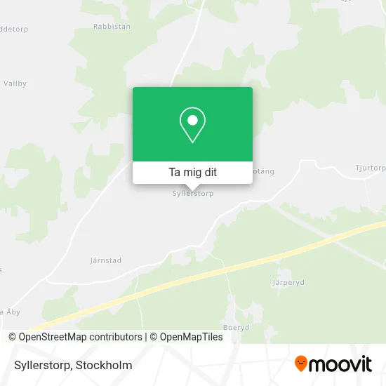 Syllerstorp karta