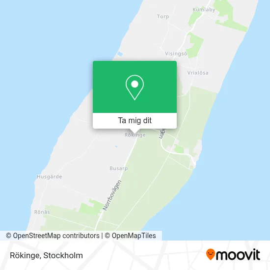 Rökinge karta