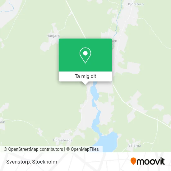 Svenstorp karta