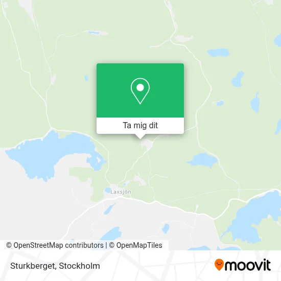 Sturkberget karta