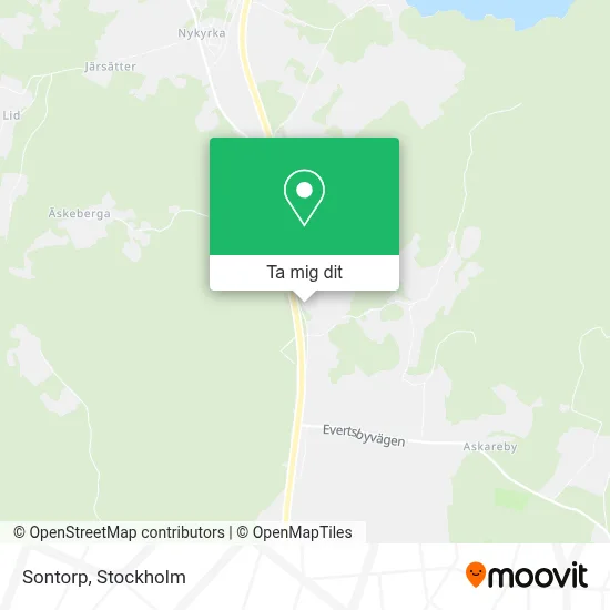 Sontorp karta
