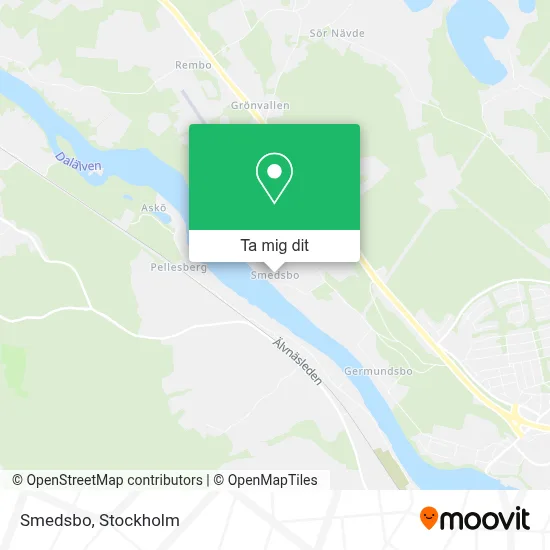 Smedsbo karta