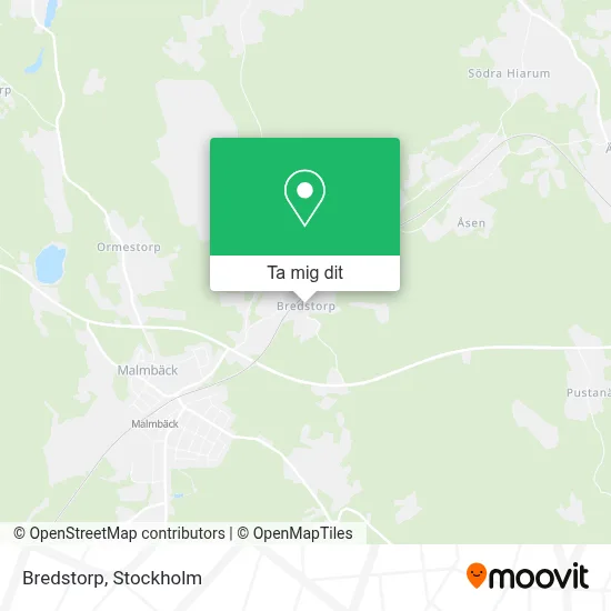 Bredstorp karta