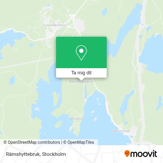 Rämshyttebruk karta