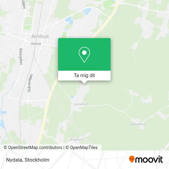 Nydala karta