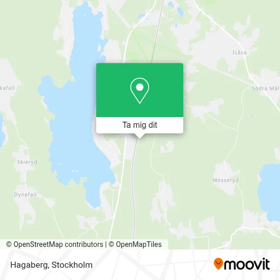 Hagaberg karta