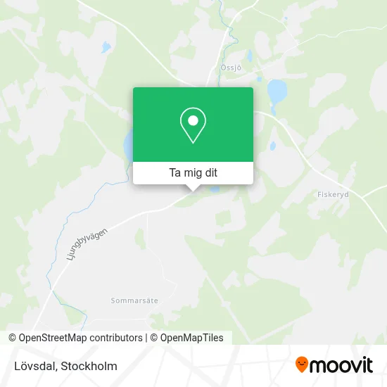 Lövsdal karta