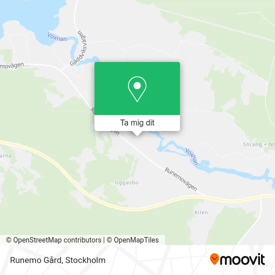 Runemo Gård karta