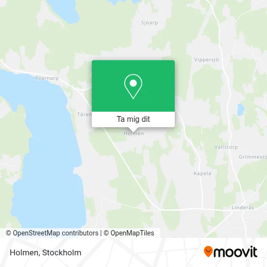 Holmen karta