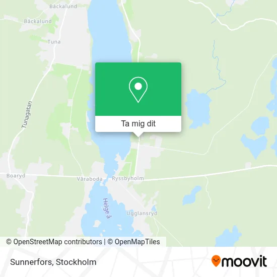 Sunnerfors karta