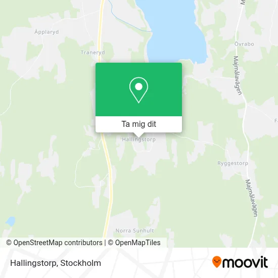 Hallingstorp karta