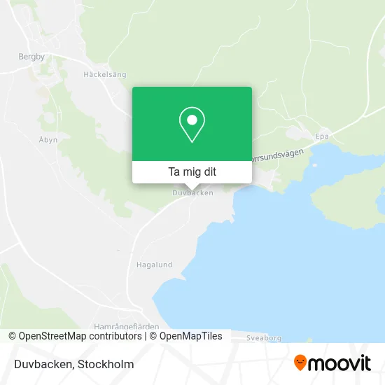 Duvbacken karta
