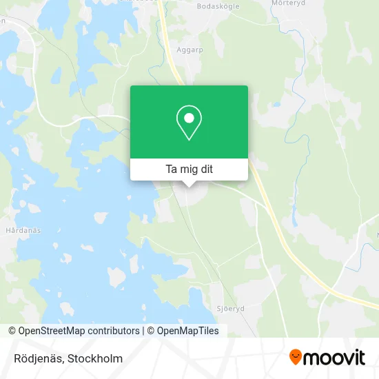 Rödjenäs karta