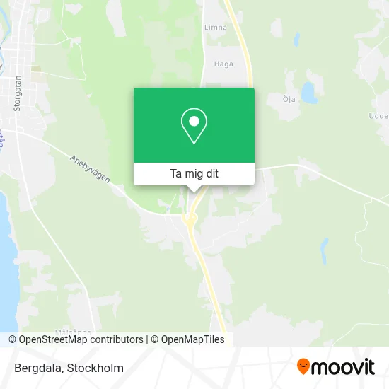 Bergdala karta