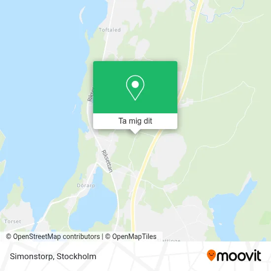 Simonstorp karta
