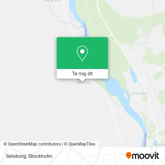 Selsborg karta