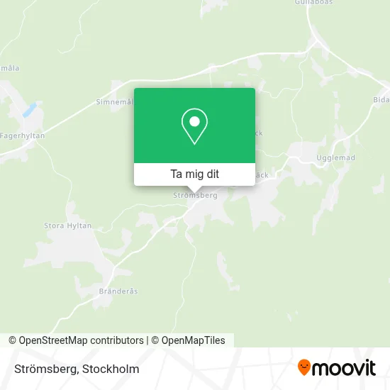 Strömsberg karta