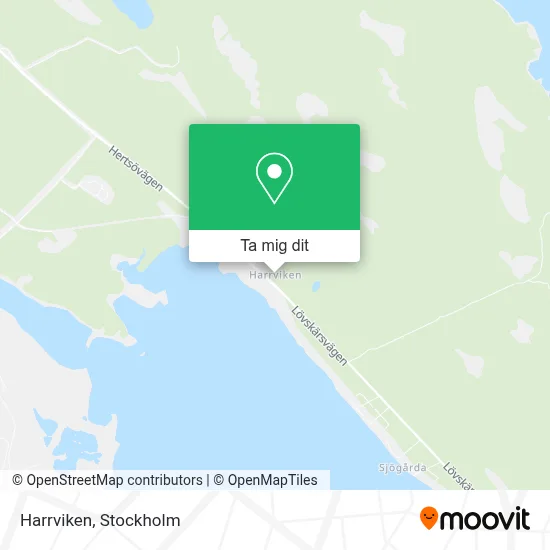 Harrviken karta