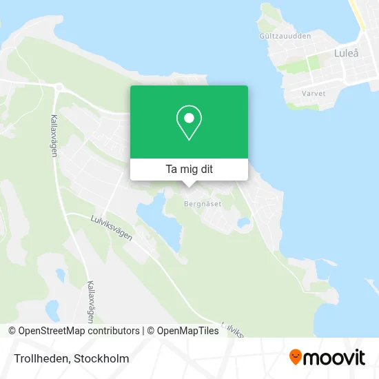 Trollheden karta