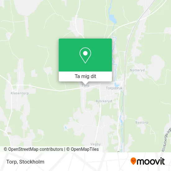 Torp karta