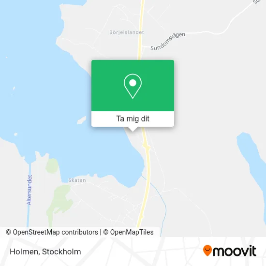 Holmen karta